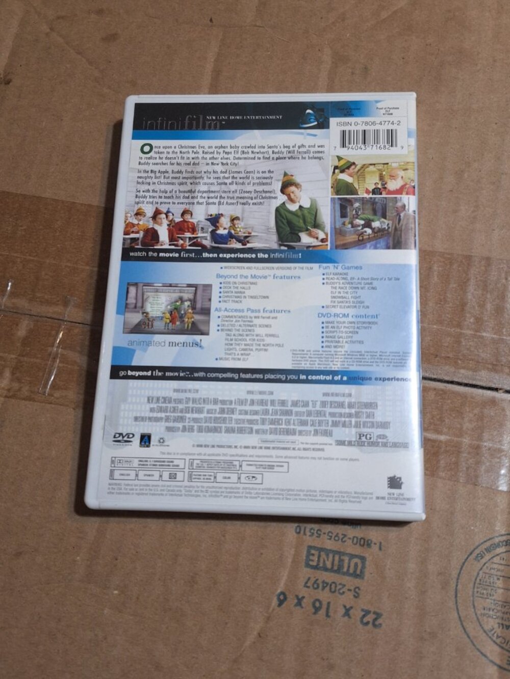 elf dvd - Picture 4 of 4